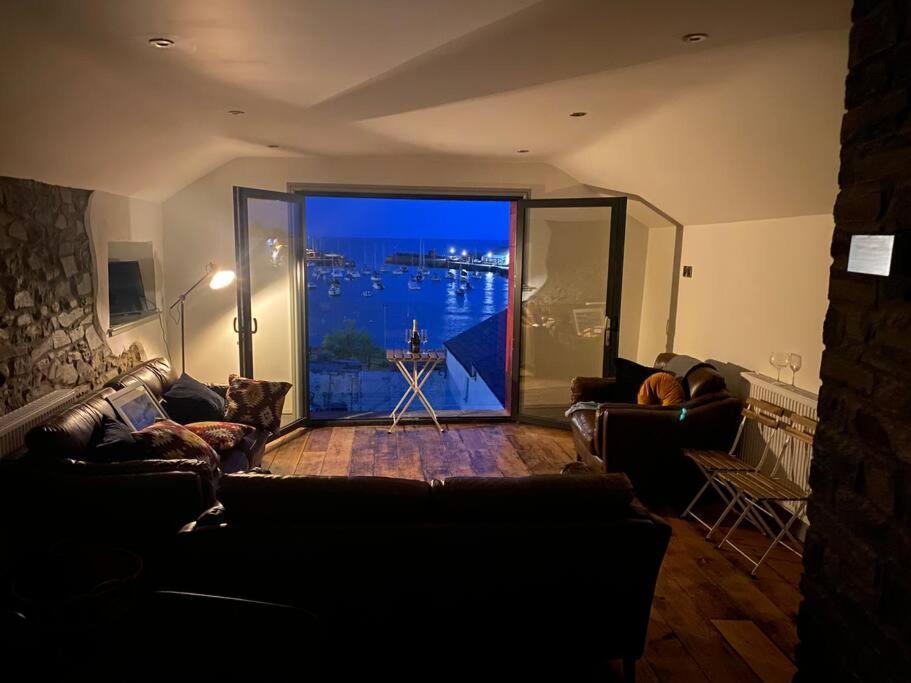 فيلا Aberaeron Island House - Panoramic Harbour Views المظهر الخارجي الصورة